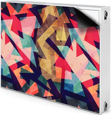 Produktbild von Magnet Heizkörper Heizkörper-Abdeckung Heizkörperabdeckung 90x60 cm  - Herbst, Abstraktion