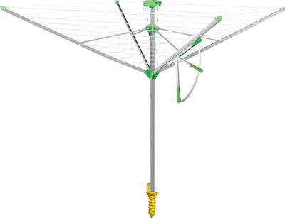 Produktbild von Juwel Wäschespinne Novaplus 600 Lift Wäscheständer + Spannautomatik, Bodenhülse