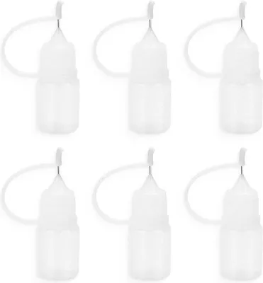 Image de Lot de 6 flacons en plastique de 5 ml avec applicateur de précision