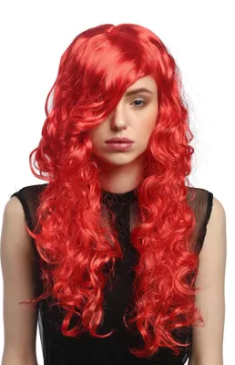 Produktbild von WIG ME UP Perücke Rot Wellig Lang Scheitel DEC37-PC13