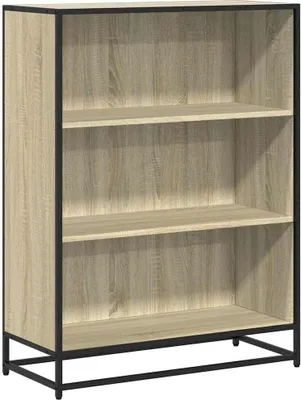 Image de vidaXL Bibliothèque Chêne Sonoma 80,5x35x107,5 cm Matériau dérivé du bois