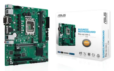 Produktbild von Asus 90Mb1At0-M0Eayc Pro H610M-C-Csm//Lga1700,H610,D5,Pciegen5,U32G2,Mb