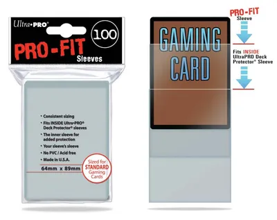Produktbild von Ultra PRO 82712, Kartenhülle, Transparent, 100 Stück(e)