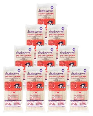 Produktbild von Farmer Banh Pho Reisnudeln 5mm straight 10x400g