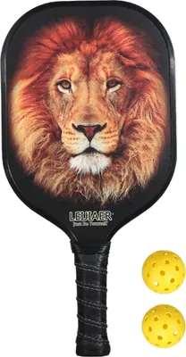 Produktbild von Ultralight Pickleball Paddle and Ball Set Pickle Ball Schlaeger mit Kohlefaseroberflaeche 1 Paddel mit 2 Baellen