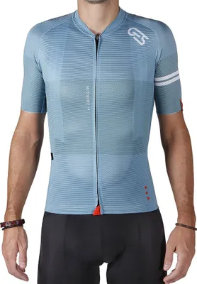 Image de Maillot cycliste à manches courtes gris M Homme Gris M