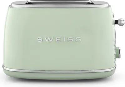 Produktbild von SWEISS Vintage-Toaster GRS7 - Grün