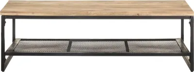 Produktbild von vidaXL Couchtisch 110x60x35 cm Mango Massivholz
