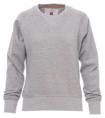Produktbild von Sweatshirts brushed fleece melange 300 g/m2 60%co 40%pl PAYPER MISTRAL+LADY GRAU GESCHMIRZT - 000395P09313001M