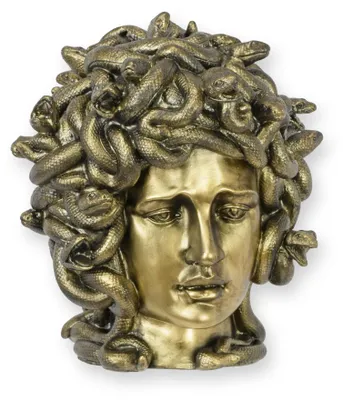 Produktbild von Medusa Kopf aus Kunstharz Replikat Retro Design Dekoration