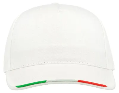 Immagine prodotto di Atlantis Headwear - Cappellino "Start Five Italia" LT2909 (taglia unica) (bianco)