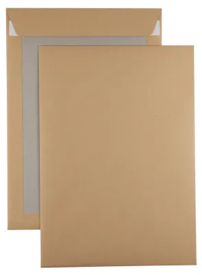 Produktbild von Kaenguruh B4 Papprckwandtasche,mit Haftklebung Abdeckstreifen Natron / Recycling braun 120g