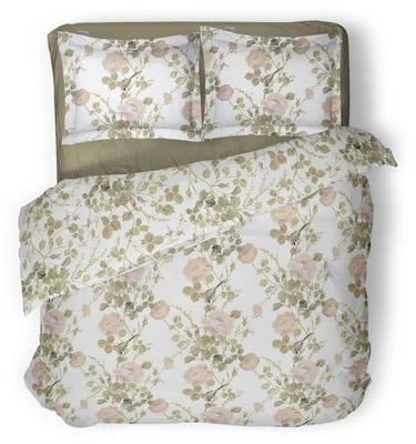 Productafbeelding van LINNICK Dekbedovertrek katoen Juliet - white 240x200/220cm