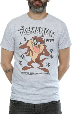 Produktbild von Looney Tunes - T-Shirt für Herren BI1447 (XL) (Grau)