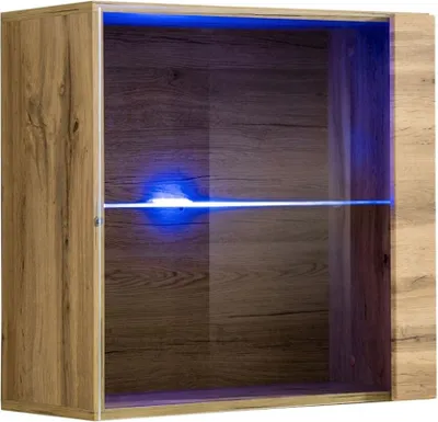 Produktbild von Hänge-Vitrine RIONATA 8 – Eiche Wotan