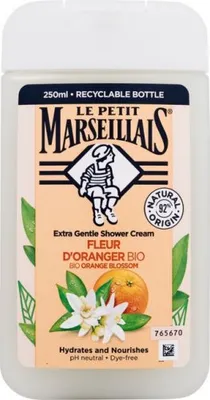 Immagine prodotto di Le Petit Marseillais, gel doccia ai fiori d'arancio, 250 ml