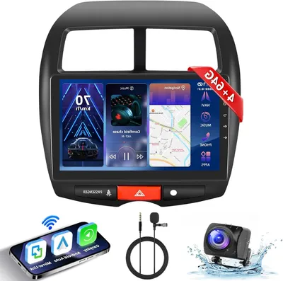 Obrázok produktu pre Autorádio – Autodrážka – Multimediálny prehrávač – Autozvuk – 10,1-palcový dotykový displej