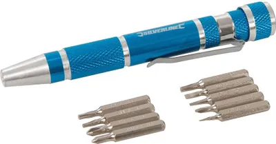 Produktbild von Präzisionsschraubendreher mit Bits Set 9-tlg.
