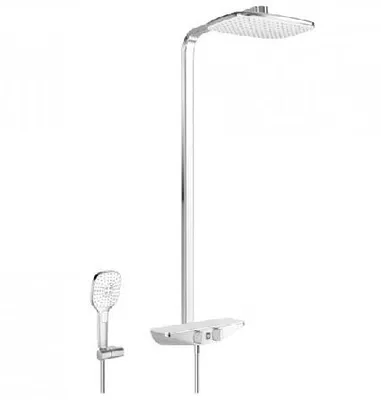 Produktbild von Hansa Emotion - Thermostat-Duschset Wellfit, 360x220 mm, weiß / chrom 5865017282