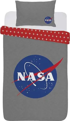 Immagine prodotto di NASA - Biancheria da letto con logo, reversibile TC139 (letto singolo) (a colori)