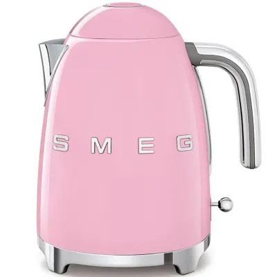 Produktbild von SMEG Wasserkocher Edelstahl 1,7 L Fassung, 2400 W, Wasser Kocher, 2400,00 W, 360° Basis, BPA- Frei, elektrischer - Cadillac Pink