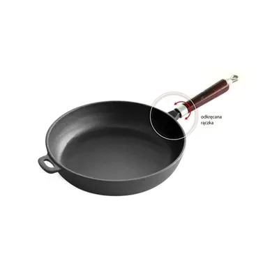 Obrázok produktu pre Liatinová panvica 30cm KINGHOFF KH-1009 INDUCTION