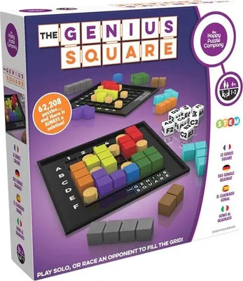 Obrázok produktu pre SmartGames Genius Square XL, Stolová hra, Logické, 6 rok / roky