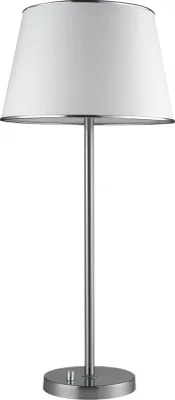 Image de Lampe de table IBIS argent-blanc 1xE14x40W, métal, dimensions : 58x33x33 cm, IP20, Candellux