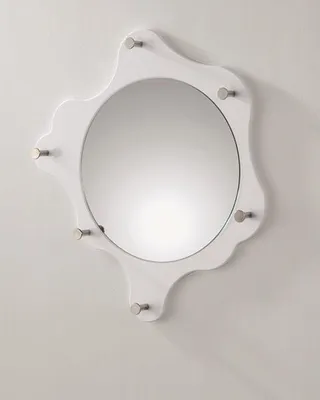 Immagine prodotto di Appendiabiti da parete Haku bianco-cromo-nichel