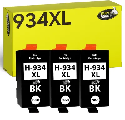 Produktbild von Kompatible XL Patronen für HP 934/934XL Schwarz