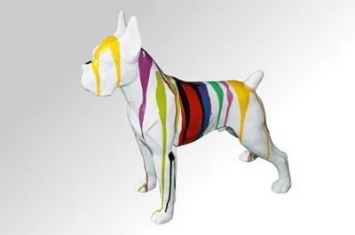 Obrázek produktu pro Design Pes Figura Socha Socha Figury Sochy Dekorace Dekorace C753R