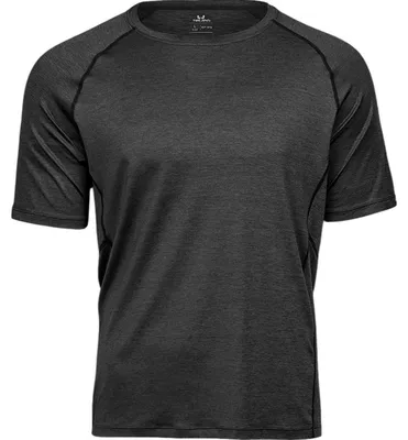 Produktbild von Tee Jays - T-Shirt für Herren FK2100 (3XL) (Schwarze Melange)