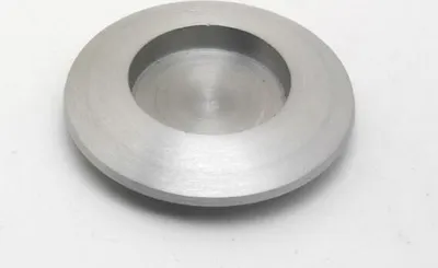 Produktbild von Kerzenhalter aus Alu matt für Ø 50 mm Kerzen, Taufkerzen, Hochzeitkerzen, Anlasskerzen