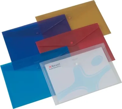 Produktbild von Dokumententasche A4 PP bis 100 Blatt farbig sortiert