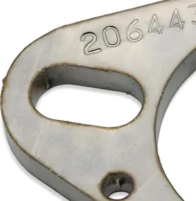 Produktbild von Auspuffflansch LeoVince Edelstahl 5 mm MF169 OEM 206443R für Auspuffanlage
