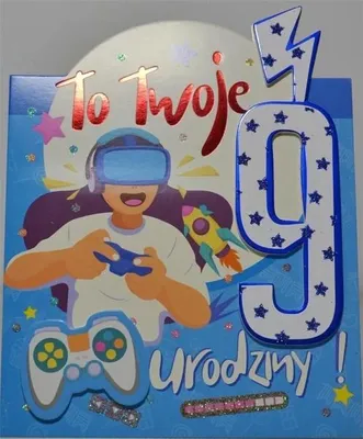 Image de Carte d'anniversaire 9 - YEKU
