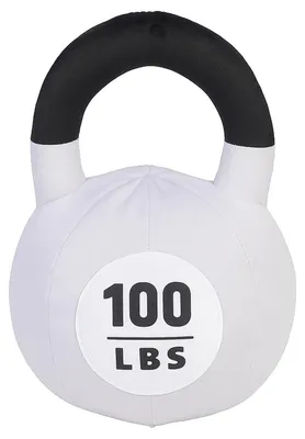 Produktbild von Beeztees Hundespielzeug Kettleball schwarz/grau