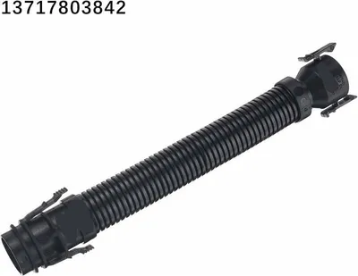 Produktbild von Ansaugfilterschlauch - 13717810772 13717803842 für E81 E90 E91 E60, BMW 1 3 4 5 6 7 X1 X3 X4 X5 X6 (Schwarz)