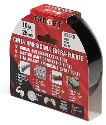 Obrázek produktu pro Target Tubeless Rim Tape Black 30m x 25mm Black 30m x 25mm