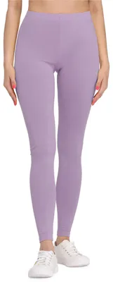 Image de Leggings longs pour femme Bellivalini en viscose BLV50-147 (violet clair, taille S)