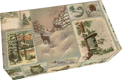 Produktbild von Geschenkseife "Weihnachtsforst-Collage", 200 g