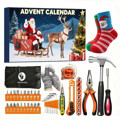 Produktbild von Werkzeug Adventskalender 2026 Männer 24 Überraschungen