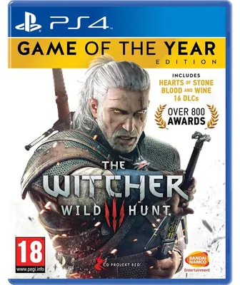 Obrázok produktu pre BANDAI NAMCO Entertainment The Witcher 3: Wild Hunt Game of the Year Edition, PS4, PlayStation 4, M (Mature), Fyzické médiá