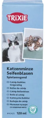 Produktbild von TRIXIE Catnip Seifenblasen, Katze, Blasen, Transparent