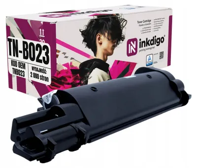 Produktbild von Inkdigo Toner TNB023 für Brother DCP-B7520DW, HL-B2080DW, MFC-B7715DW, MFC-B7800DN – Schwarz, 2000 Seiten,