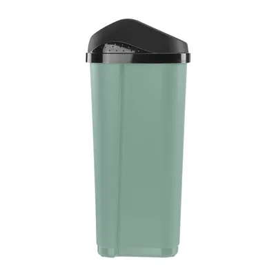 Produktbild von keeeper Mülleimer mit Schwingdeckel 10 L,  25,5 x 19 x 38 cm, Swantje, Grün (Nordic Green)