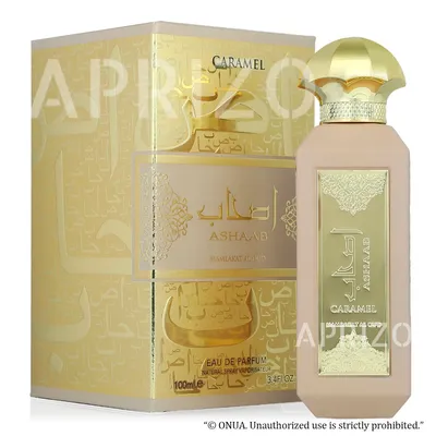 A perfume bottle and its box are displayed against a white background.