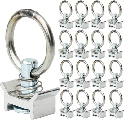 Produktbild von Single Fitting Airlineschiene Einfach 20 Stück 900 daN Endbeschlag Endfitting