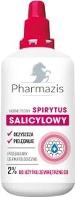 Obrázek produktu pro Pharmazis Salicylový líh 100 ml – kosmetický 2% k čištění obličeje