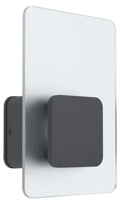 Image de Eglo 99585 EREDITA LED Applique murale/plafonnier d'extérieur 10W Anthracite Blanc Blanc chaud IP44